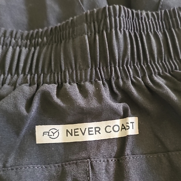 Black Athletic Shorts with Elastic Waistband - Picture 7 of 7